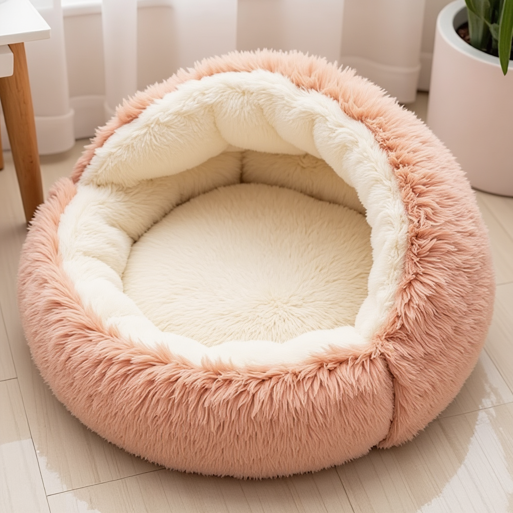 CozyNest Plush Pet Bed